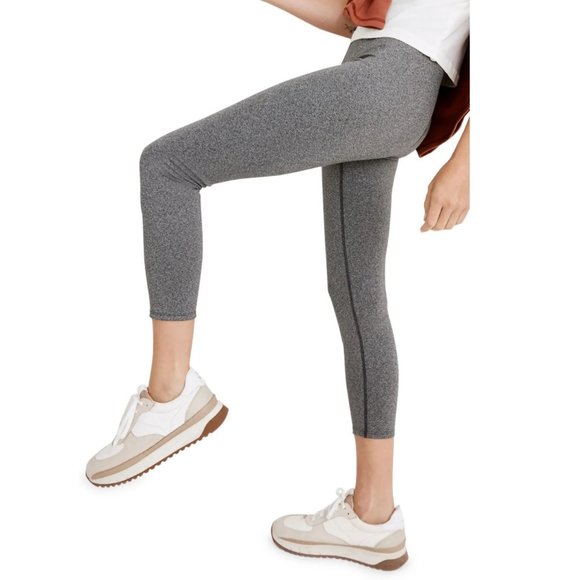 Madewell MWL Form Heather Charcoal High Rise Leggings XS - Picture 1 of 4